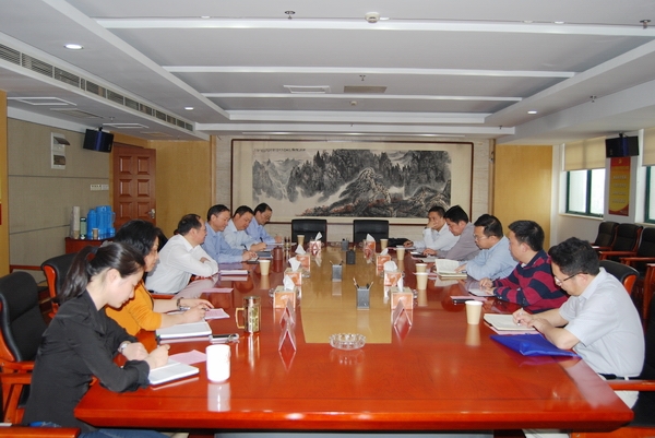 省公司接待湖南省轻工恒峰g22集团有限公司考察组一行